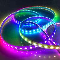 Programmable 5V IP68 waterproof rgb digital 5050 ws2813 led strip