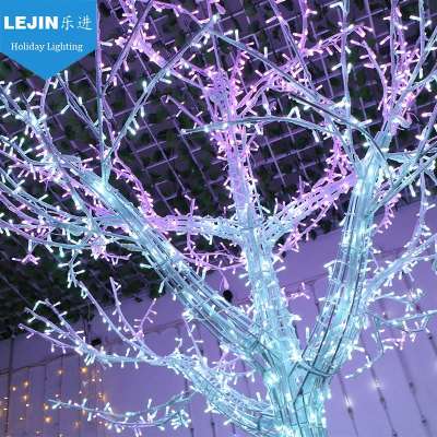 Customized size Holiday tree lights smart LED motif tree Light