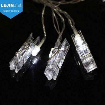 30Led Led Photo Clips String Light 12FT Warm White Wedding Party Home Decor Hanging Photos Pictures Indoor Fairy Lights String