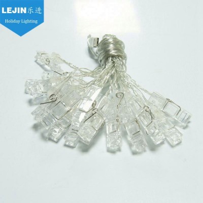 New Product All Factory LED picture clips string lights Battery Powered photo album clip lights