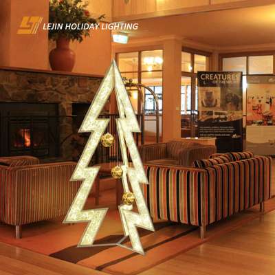 LJ LED motif light 3D Tree light for led outdoor street decoration lighting