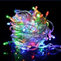 warm white China most selling fairy solar led string lights with rohs multi-color flashing fairy light